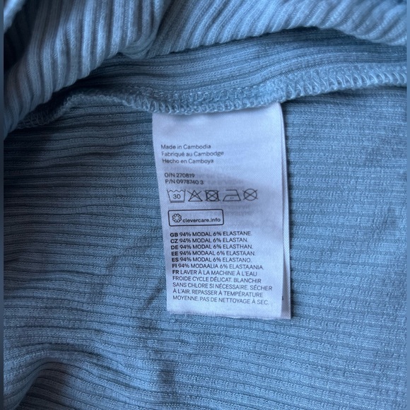 H&M Ribbed Tank Top - Picture 6 of 7